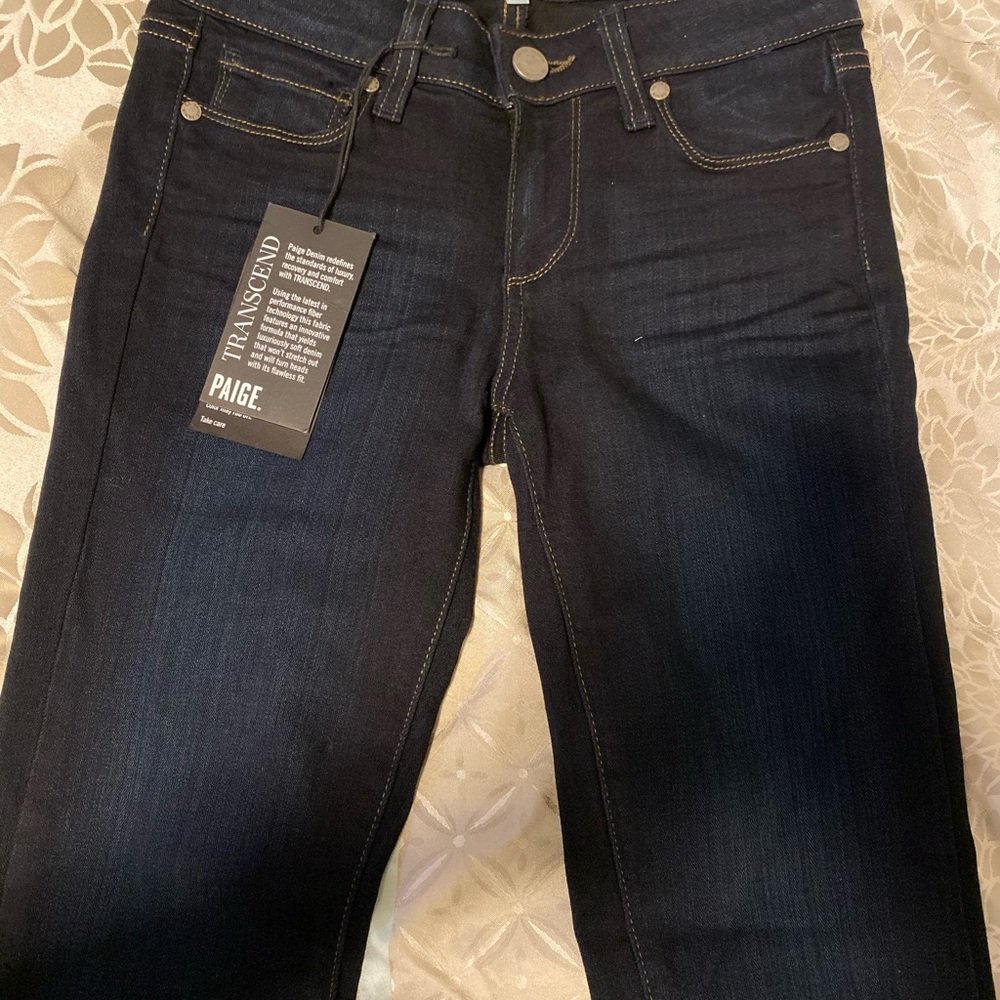 Paige Skyline Skinny Mid Rise Skinny